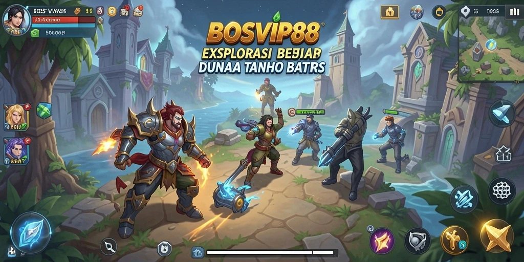 Tampilan dinamis dari gameplay Open World yang menarik.