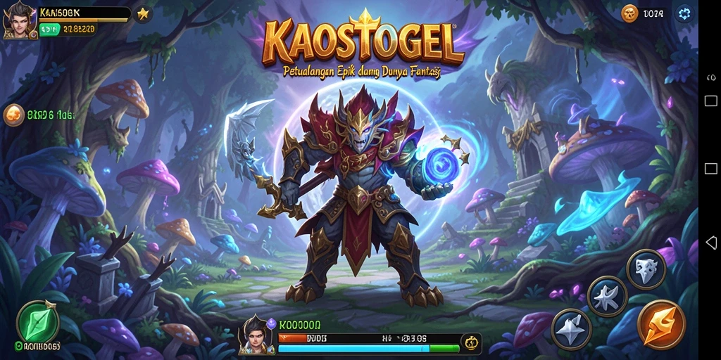 Tampilan menarik dalam permainan RPG KAOSTOGEL.