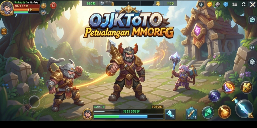 Tampilan gameplay OJKTOTO yang menakjubkan dan mendebarkan.