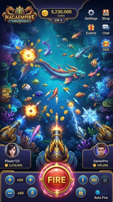 Gambaran fitur keamanan di aplikasi nagaempire.